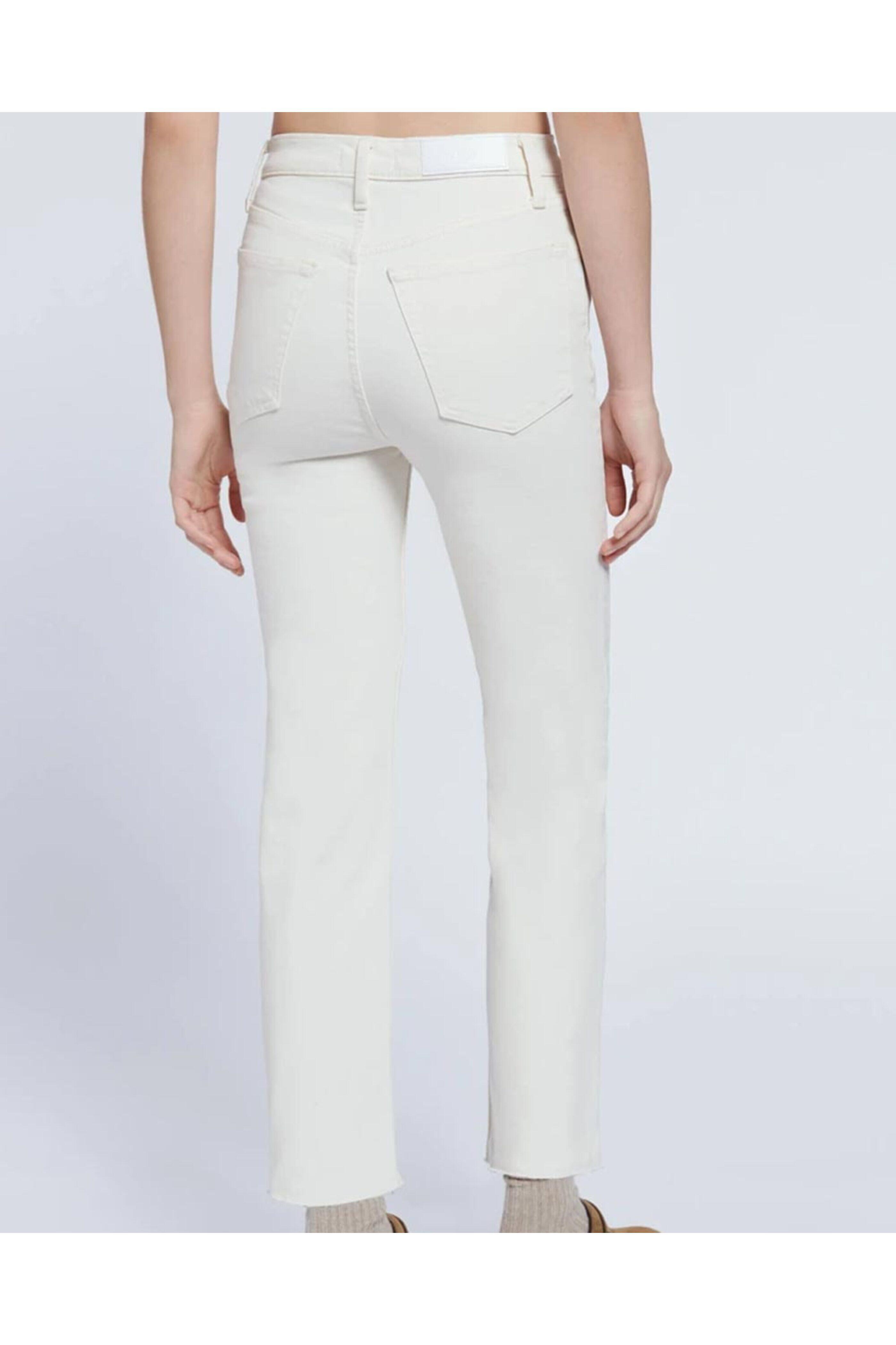 Re/Done - 70s Stove Pipe Jean in Vintage White