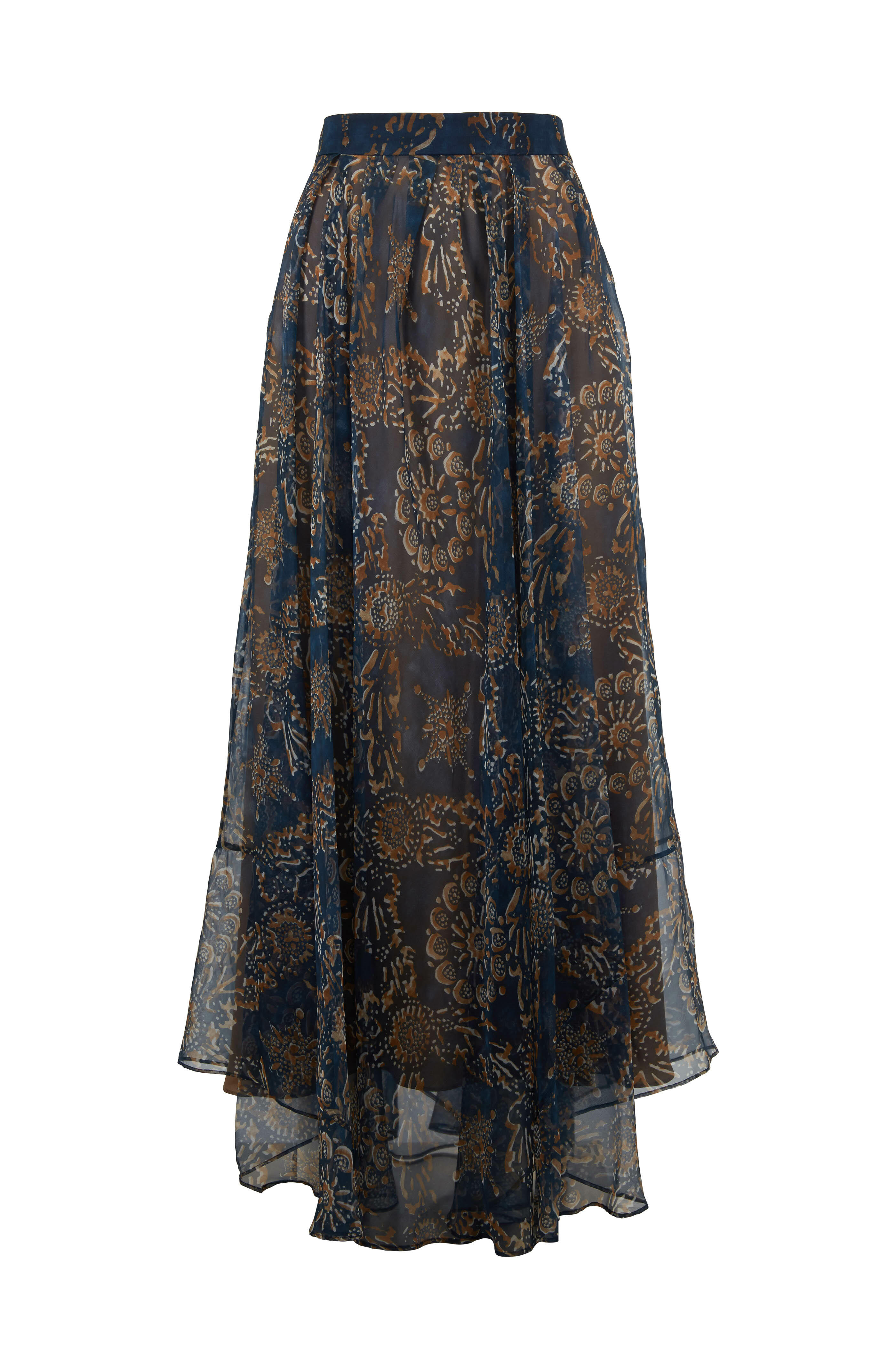 スカート Brunello Cucinelli Satin Cady Midi Skirt Satin cady fluid pencil skirt for Woman in Beige Silk