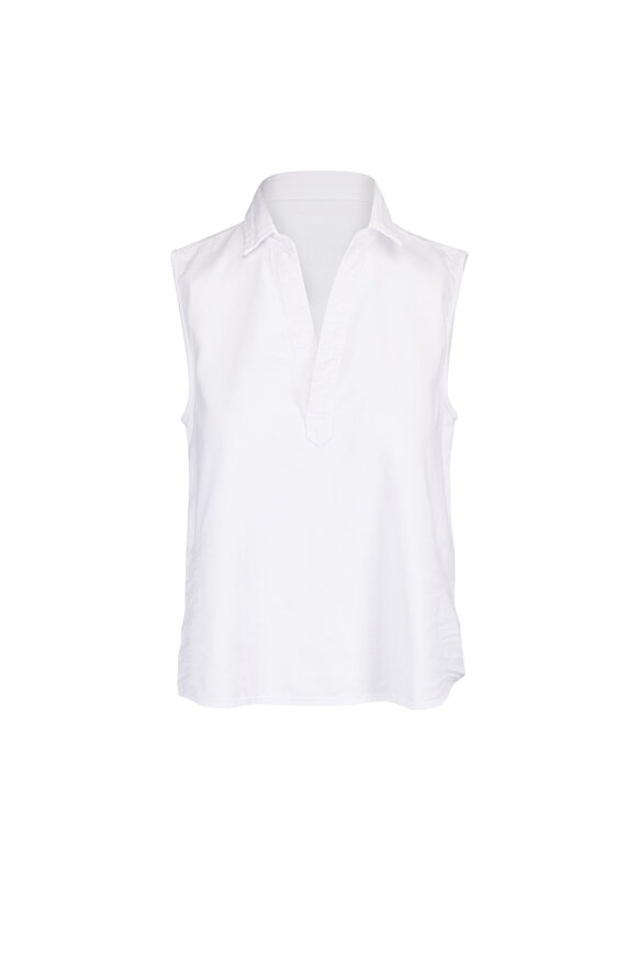 Frank & Eileen Olivia White Popover Tank - view 1
