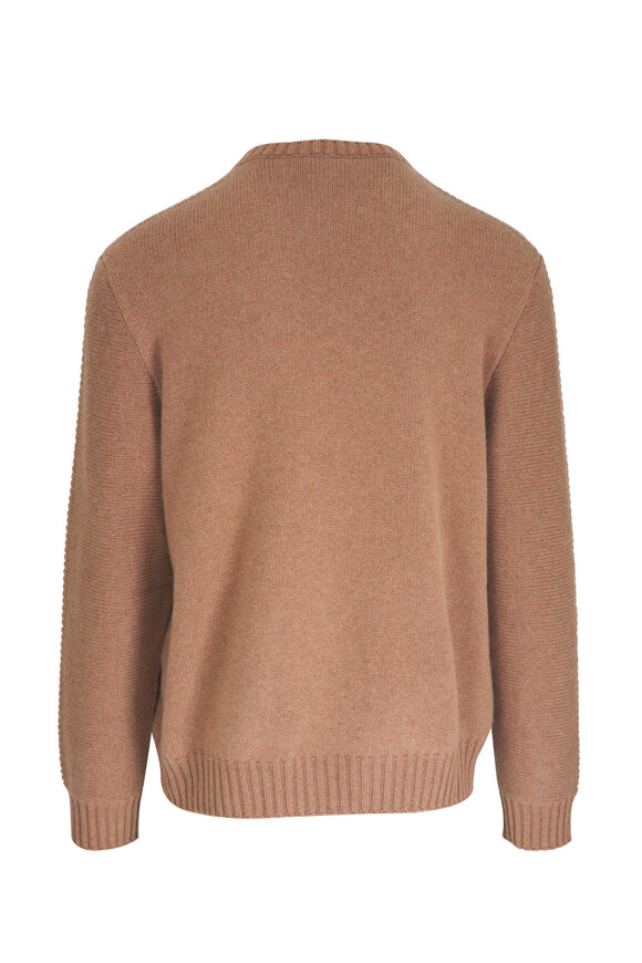 Loro Piana Nutmeg Cashmere Crewneck Sweater - view 2