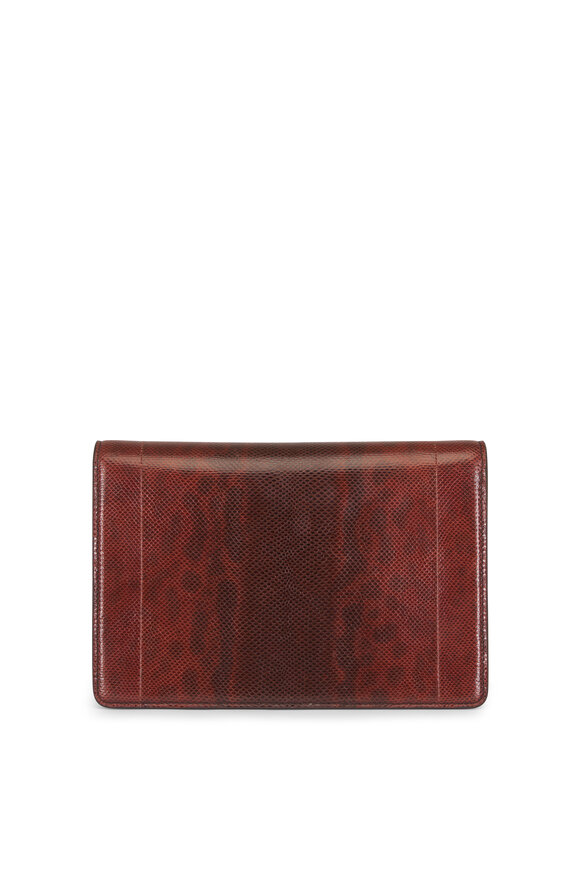 The Row Burnt Orange Karung Clutch - view 2