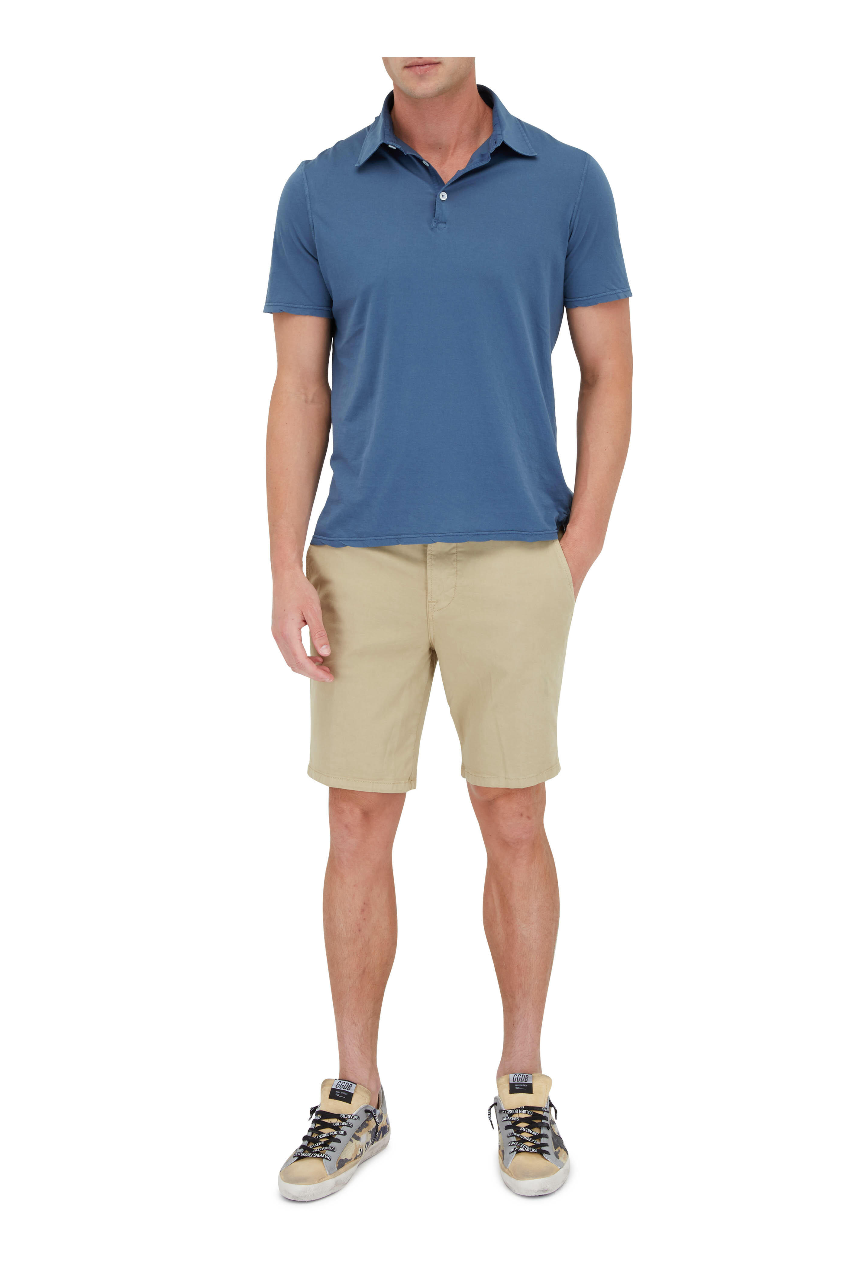 Golden Goose - Super-Star Beige Camo Print Low Top Sneaker