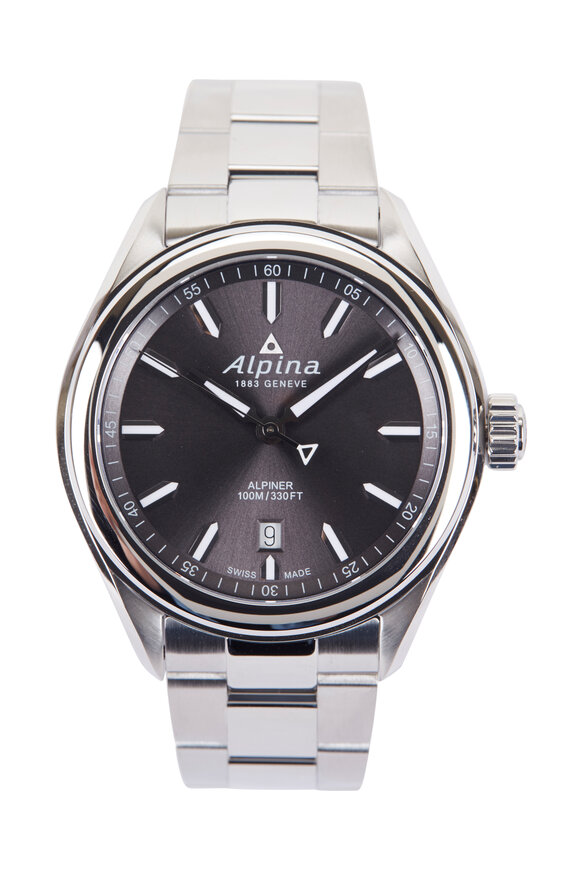 Alpina - Alpiner Quartz Grey Watch, 42MM