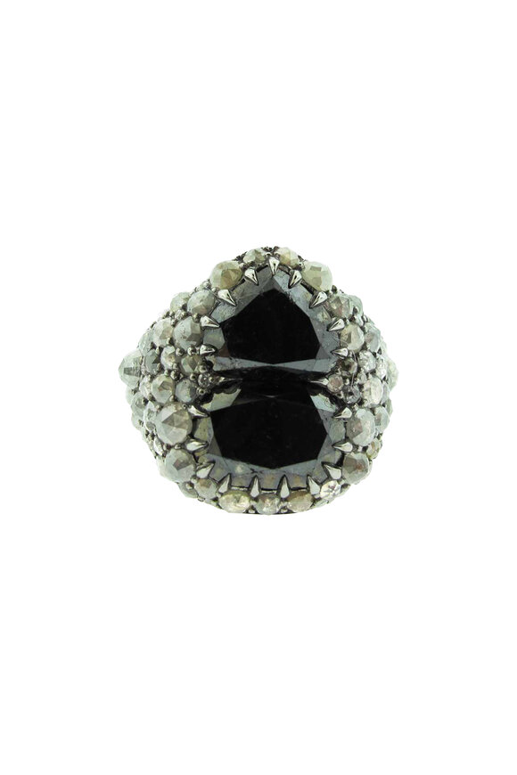 Loree Rodkin Double Stone Pave Ring