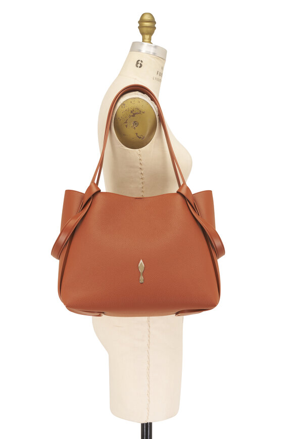 Christian Louboutin Small Bettina Cuoio Leather Tote - view 6