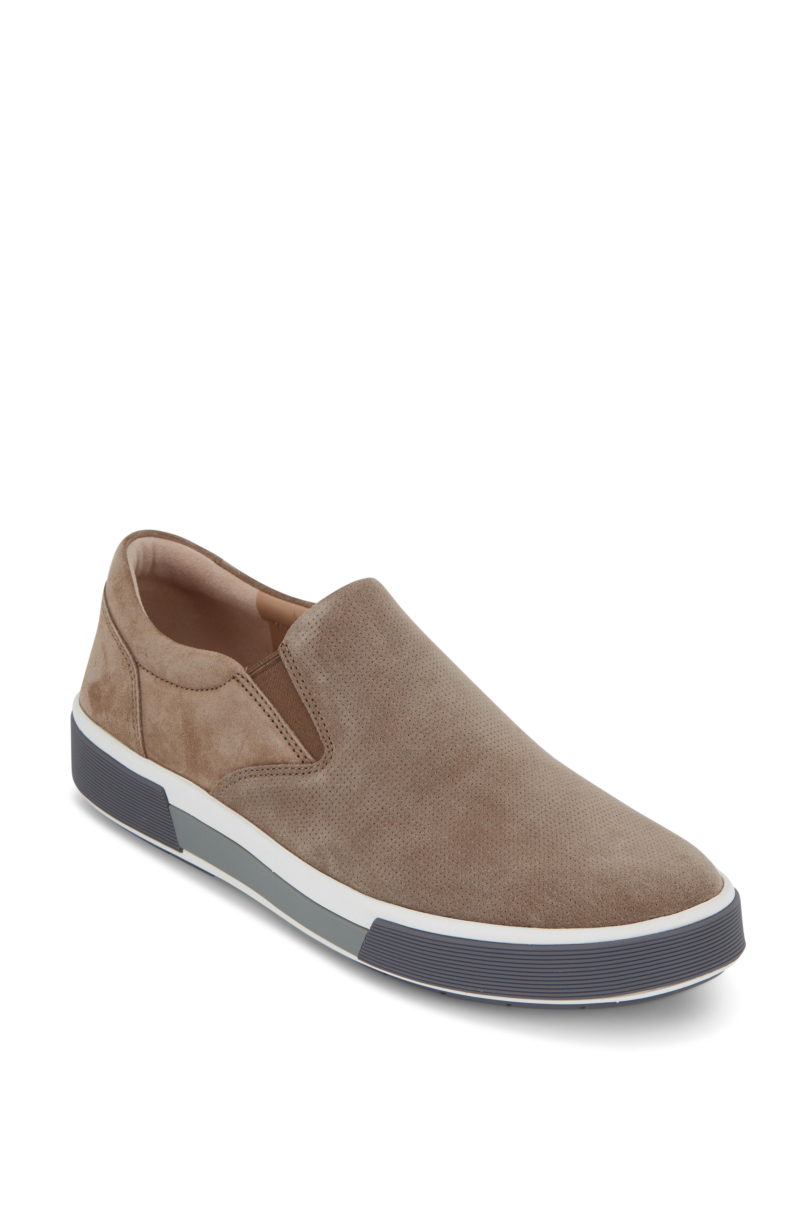 Vince - Randell Flint Suede Slip-On Sneaker | Mitchell Stores display picture 3