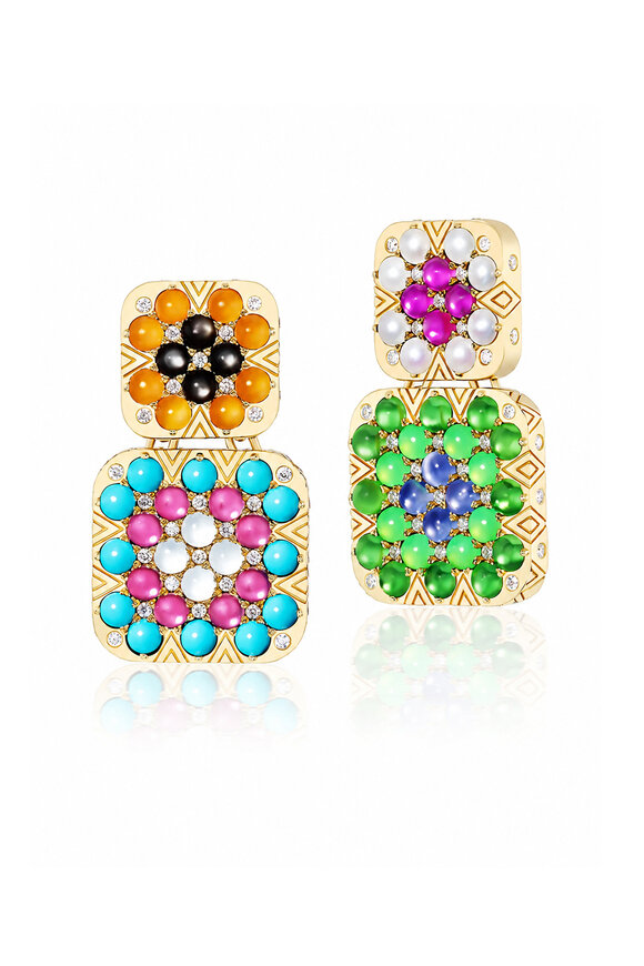Harwell Godfrey Granny Square Thelma Earrings - view 1