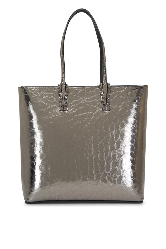 Christian Louboutin - Cabata Anthracite Embossed N/S Tote