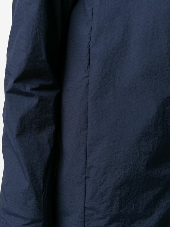 Herno - Globe Navy Blue Hooded Jacket 