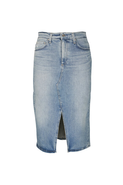 Mother - The Pencil Pusher Stretch Denim Skirt | Mitchell Stores