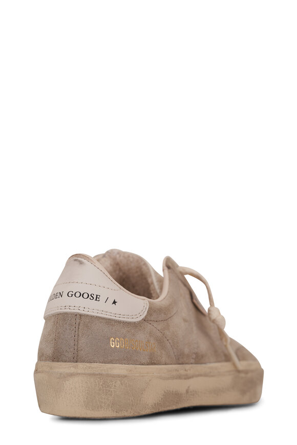 Golden Goose - Soul Star Taupe Milk Suede Sneaker 