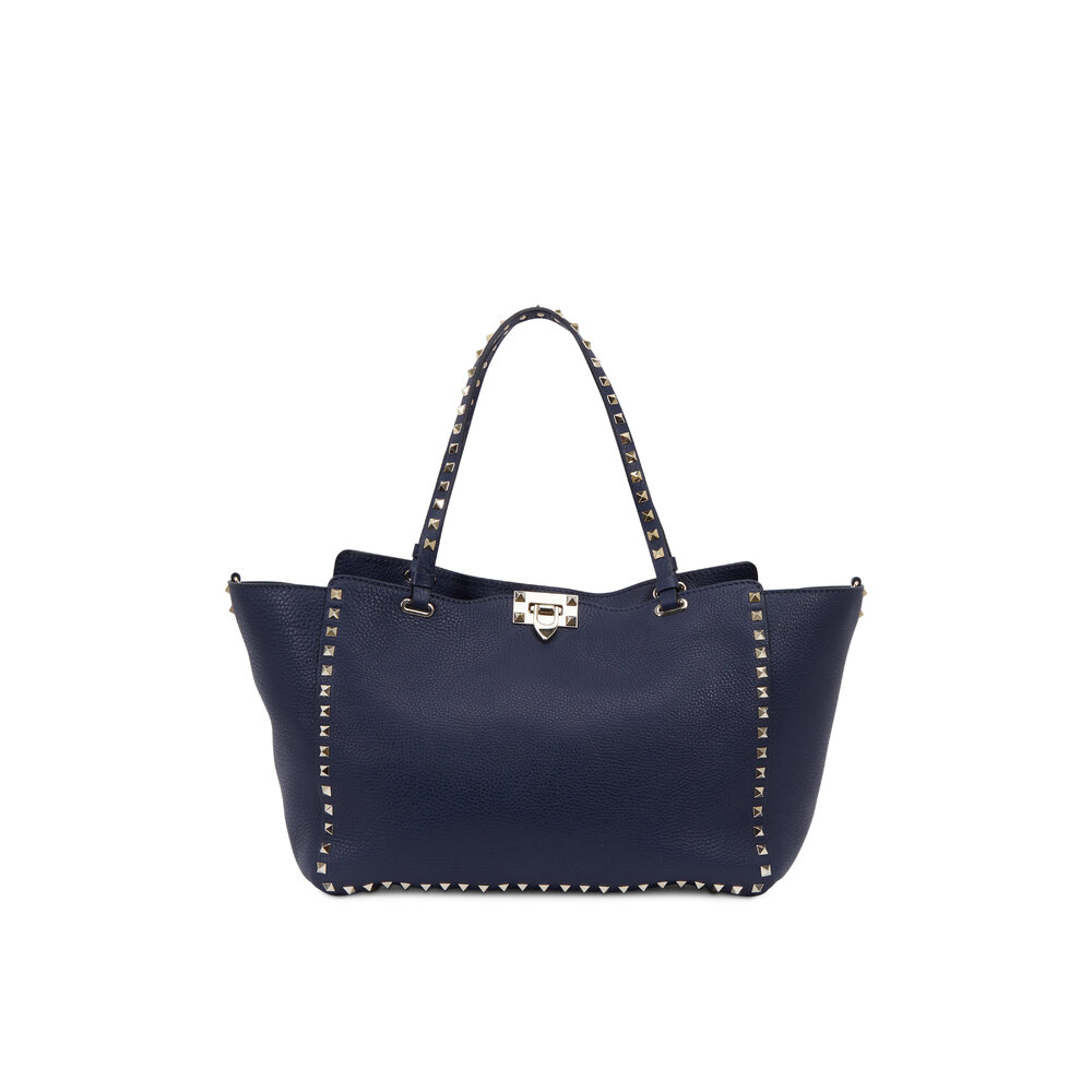 トートバッグ VALENTINO ROCKSTUD TOTE BAG Valentino Garavani Rockstud tote bag for Women - Black in