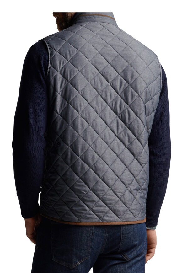 Peter Millar - Essex Iron Quilted Travel Vest