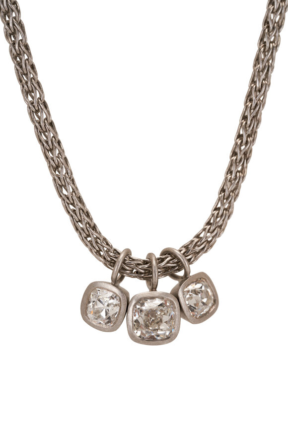 Malcolm Betts - Platinum Diamond Chain Neckalce