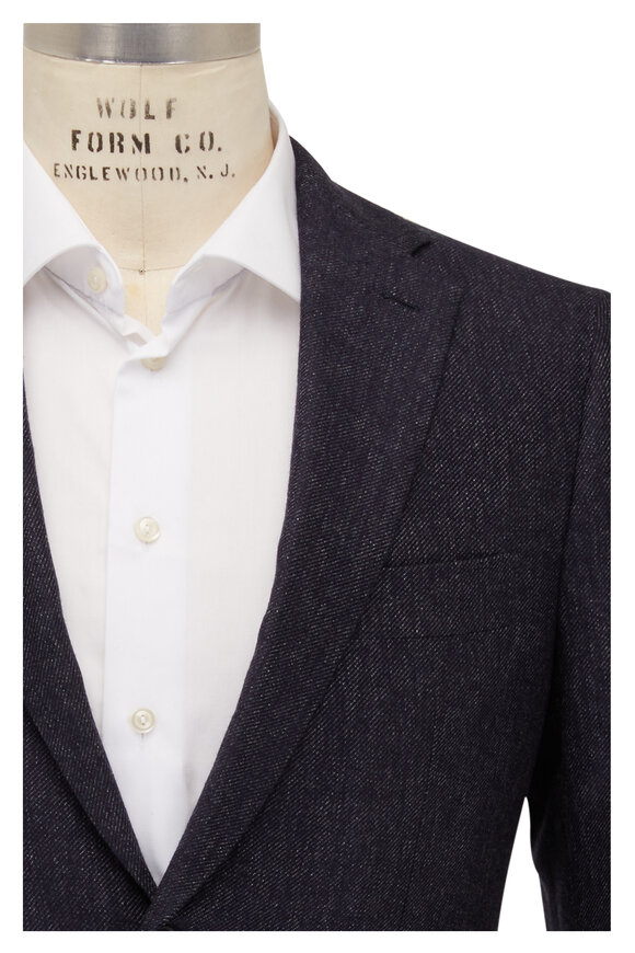 Mauro Blasi Dark Denim Cashmere Sportcoat