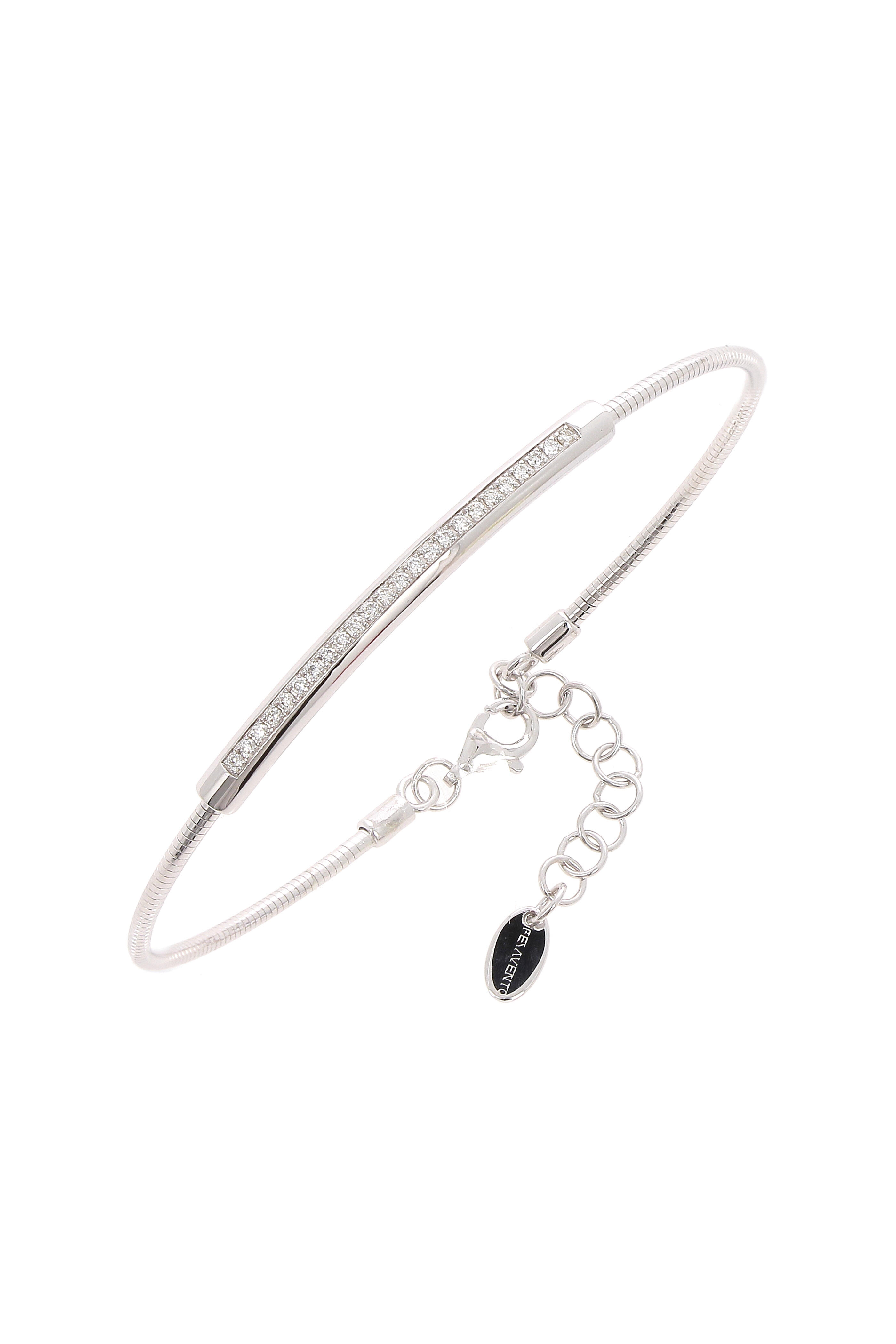 Pesavento - DNA Spring Bracelet with Diamond Bar