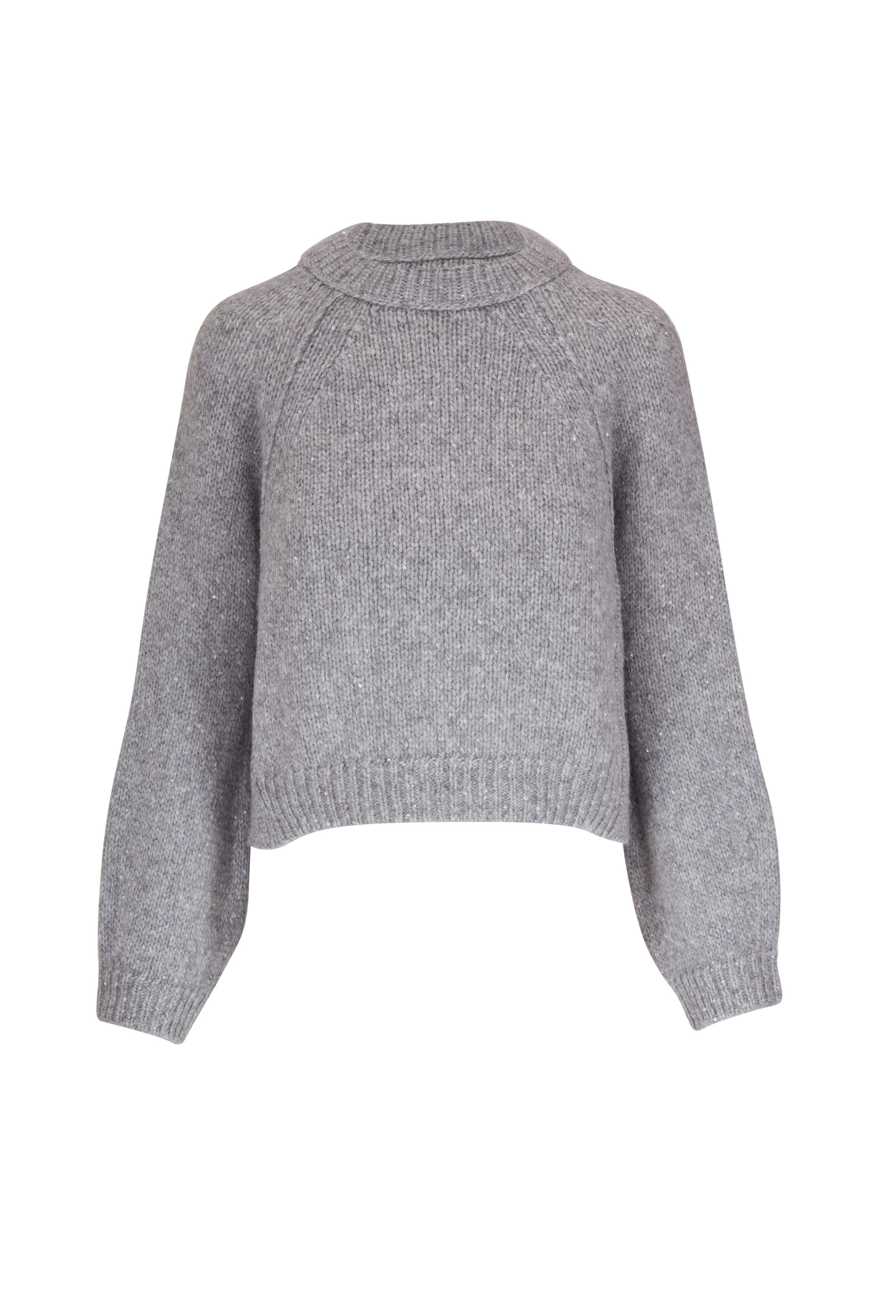 Dorothee Schumacher - Sparkling Softness Gray Pullover Sweater