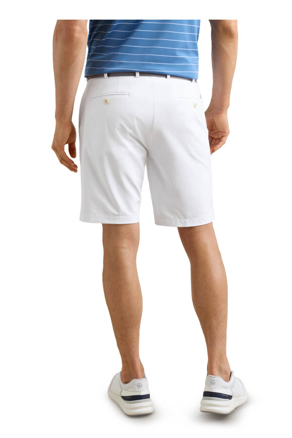 Peter Millar Crown Surge White Performance Shorts - view 4