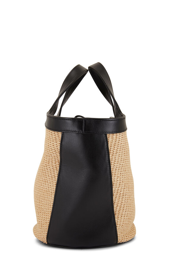 Khaite - Nora Natural Raffia Small Tote