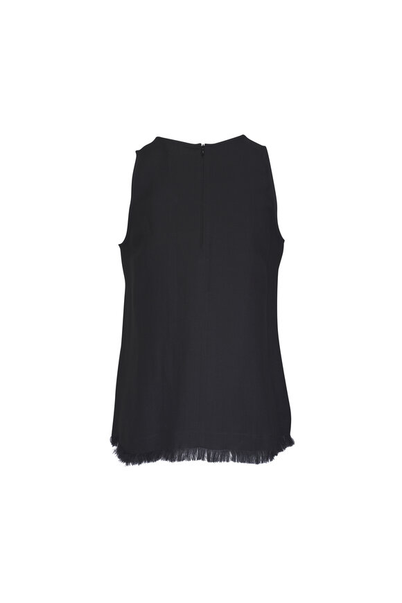 Antonelli Amy Black Woven Top - view 3