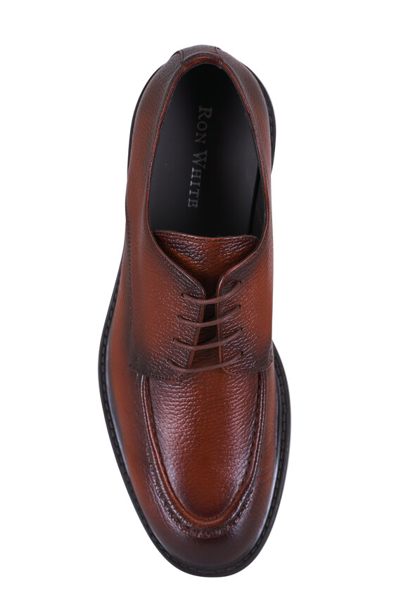 Ron White - Nicholas Brown Calf Leather Derby Shoe