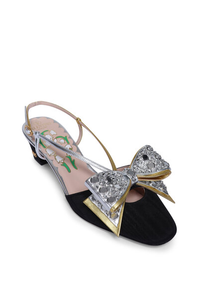 Sophia Webster - Chiara Embellished Sandal in Gold
