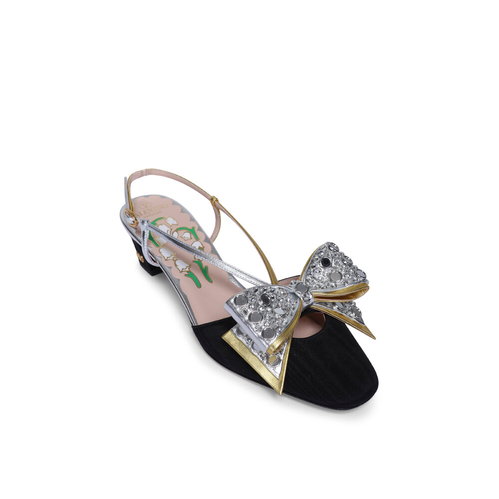 Valentino ブラック レース ハイヒール　37 Valentino ブラック レース ハイヒール 37