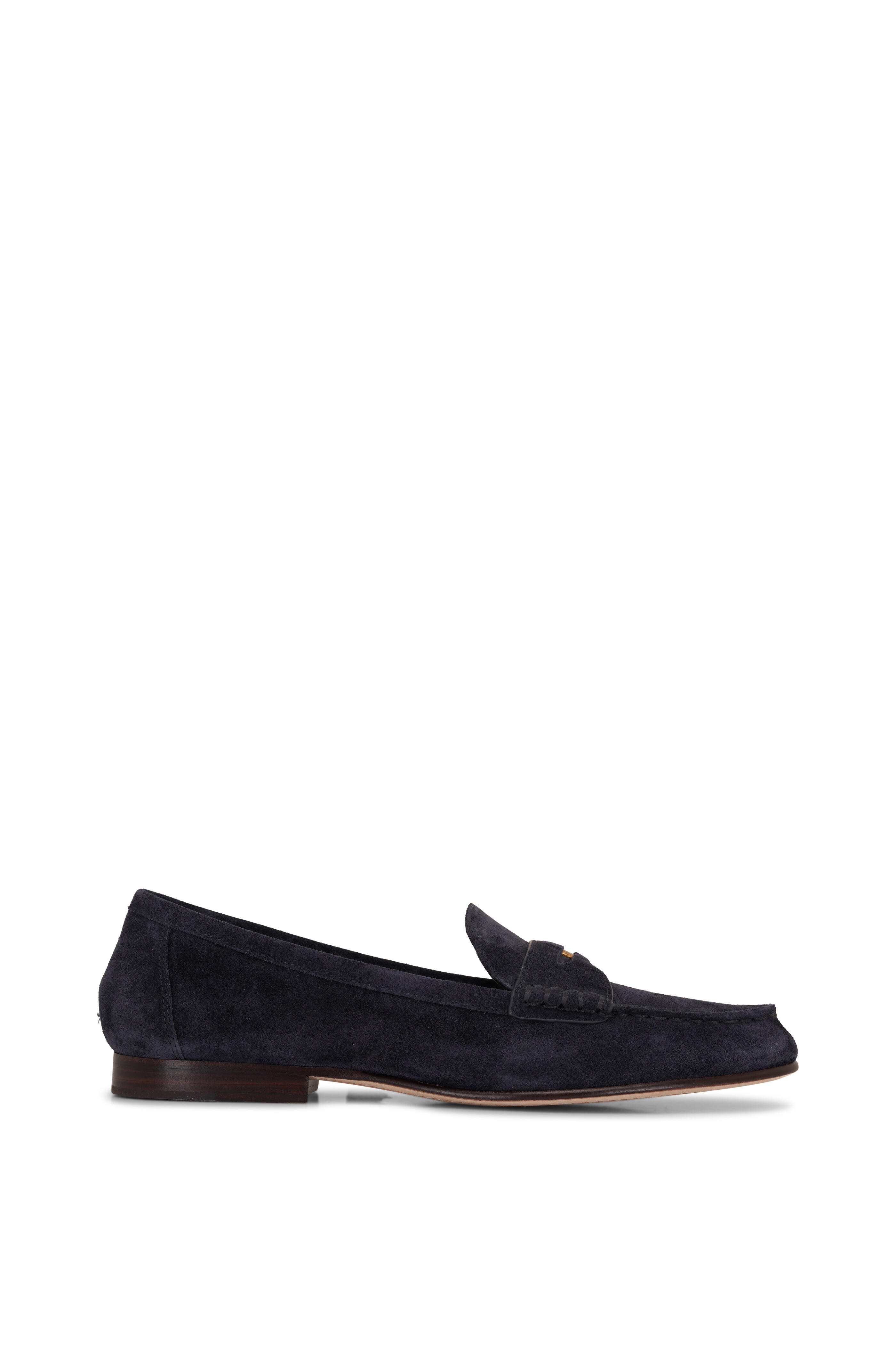 Veronica Beard - Eclipse Suede Penny Loafer