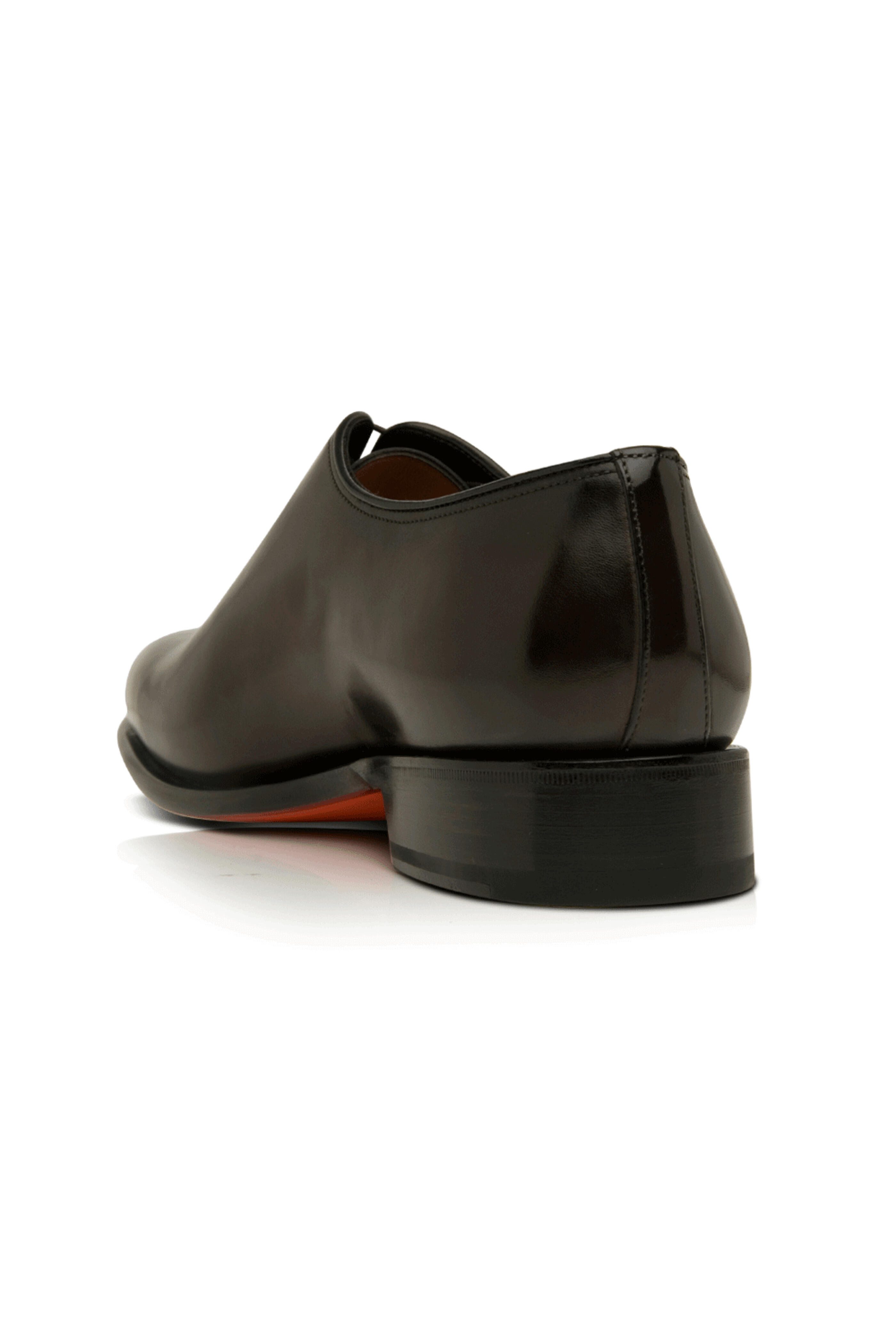 Santoni - Leather Oxford in Dark Brown