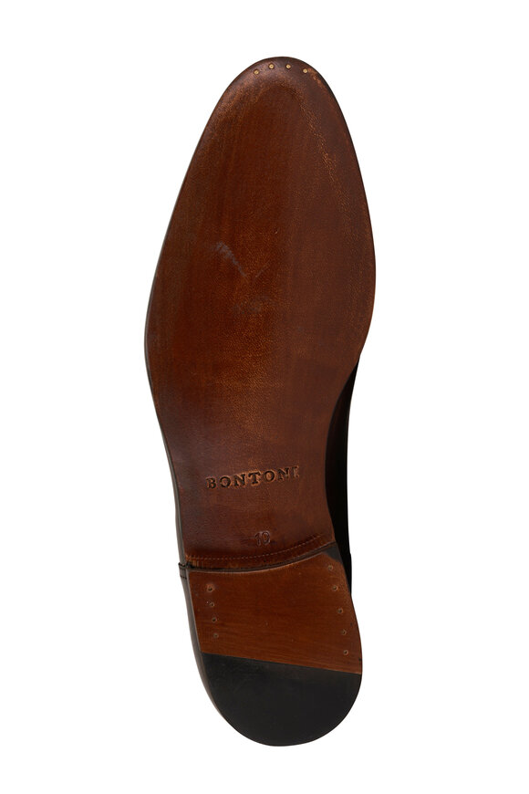 Bontoni - Cavaliere Brown Leather Chelsea Boot