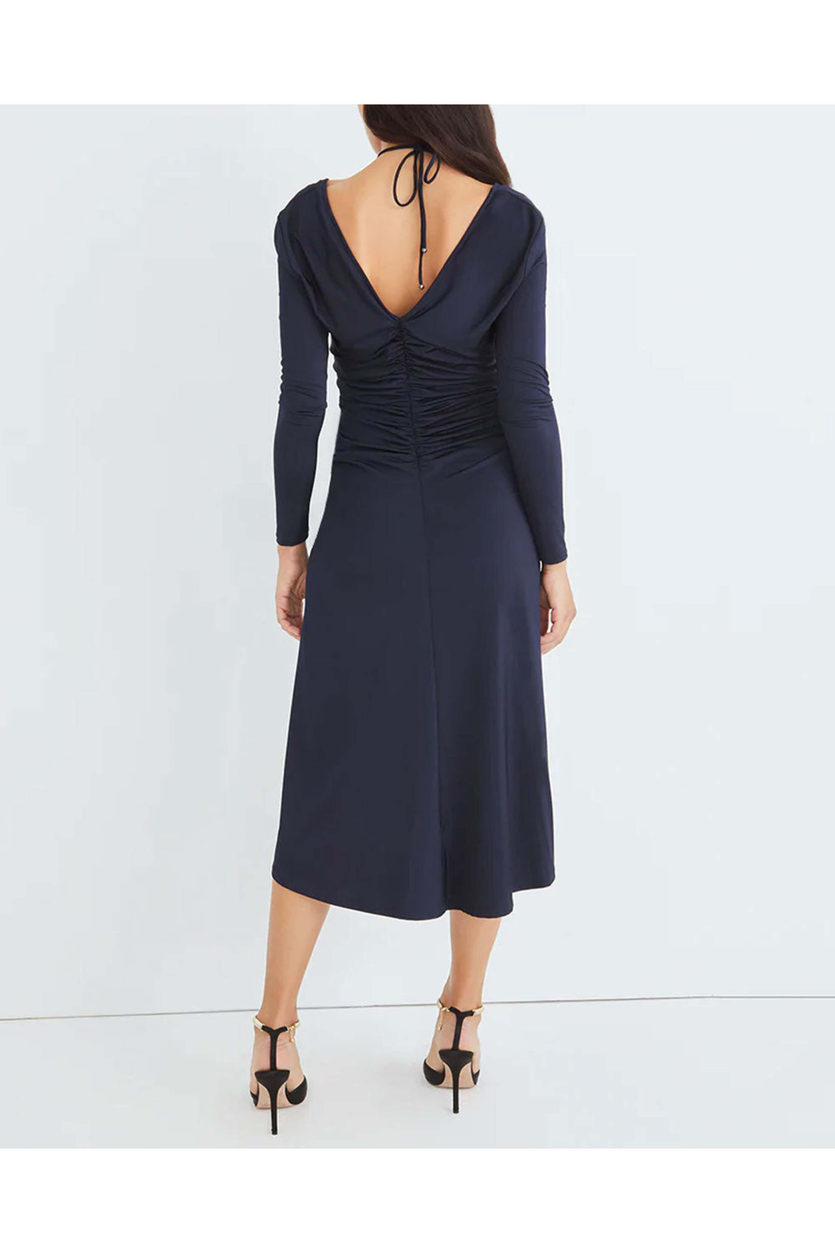 Veronica Beard - Navy Gilbert Midi Dress