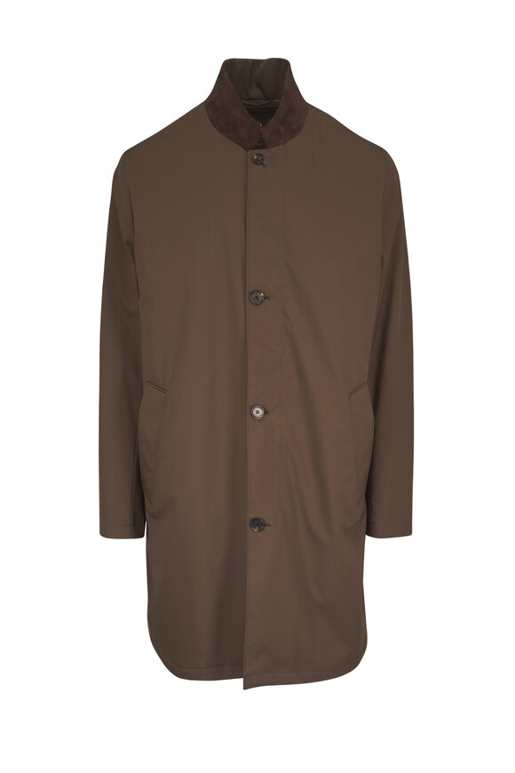 Loro Piana Sequoia Sebring Single-Breasted Overcoat - view 1