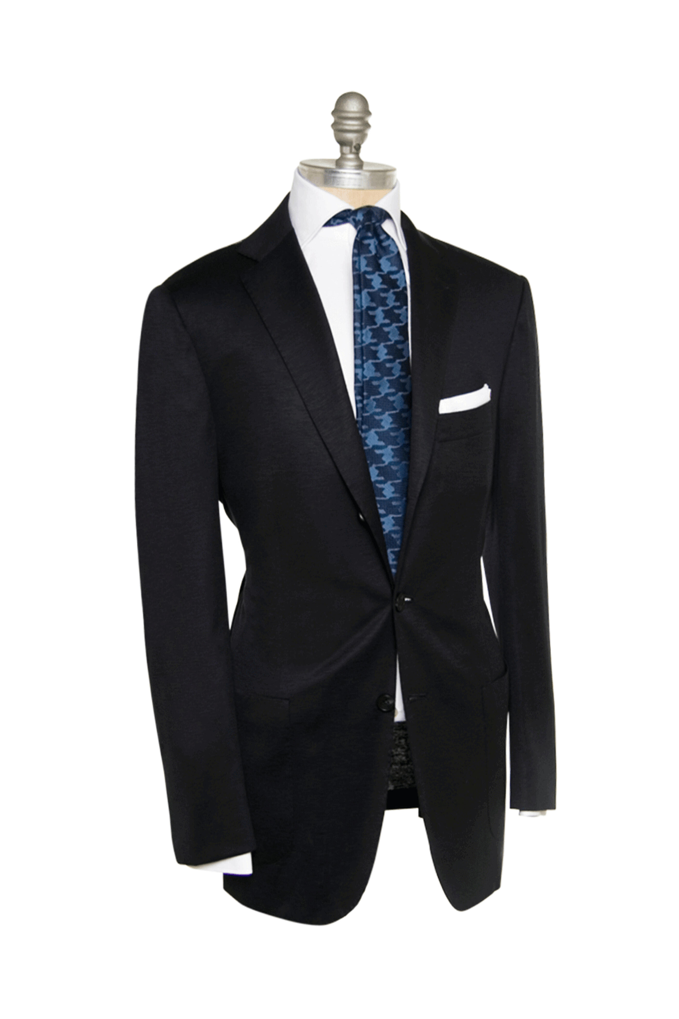 Kiton - Navy Cashmere Stretch Sportcoat