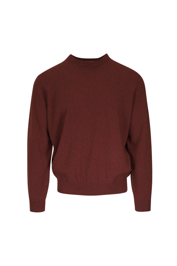Loro Piana Sunbacked Ridge Baby Cashmere Crewneck Sweater - view 1