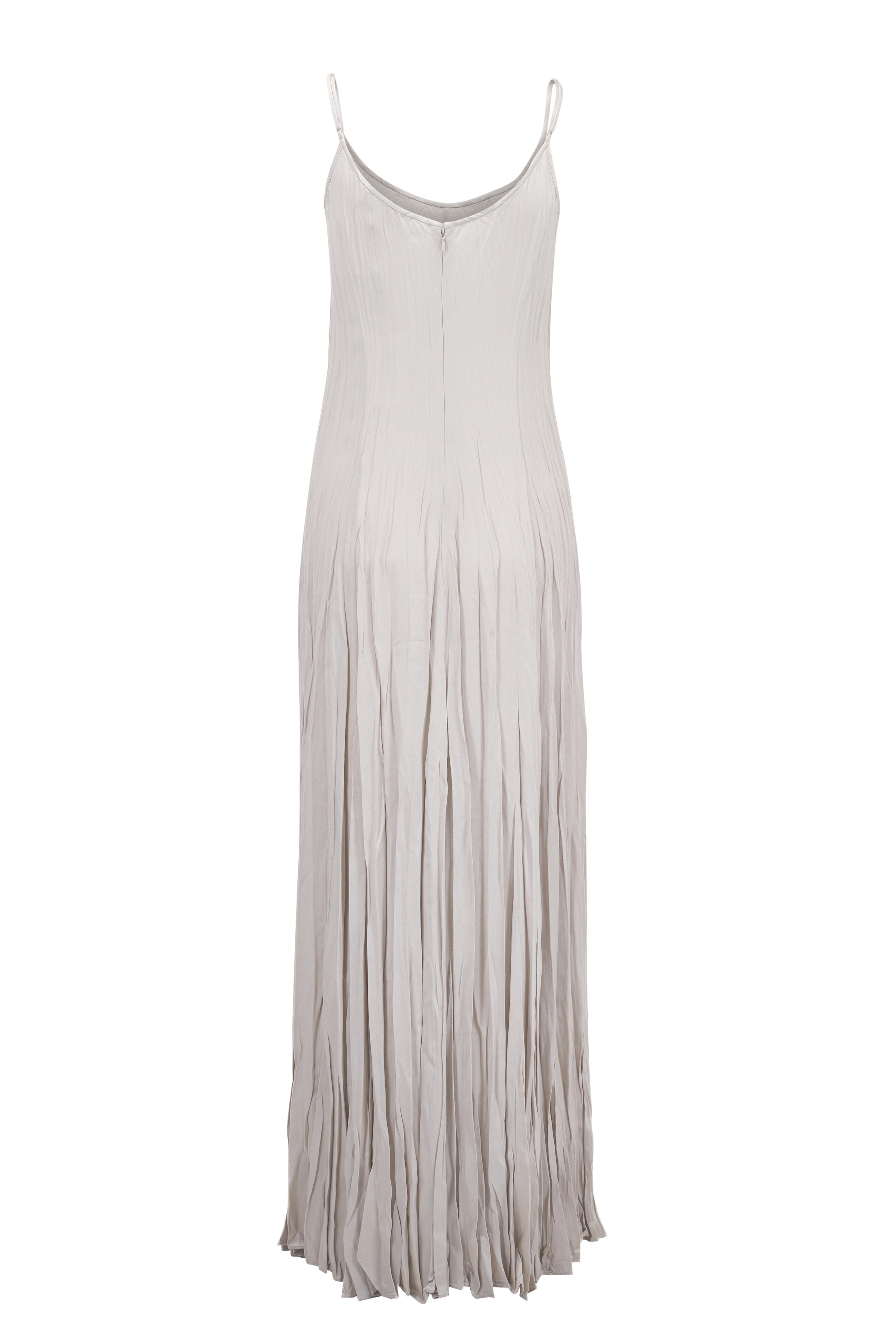 Michael Kors Collection - Oyster Crushed Techno Charmeuse