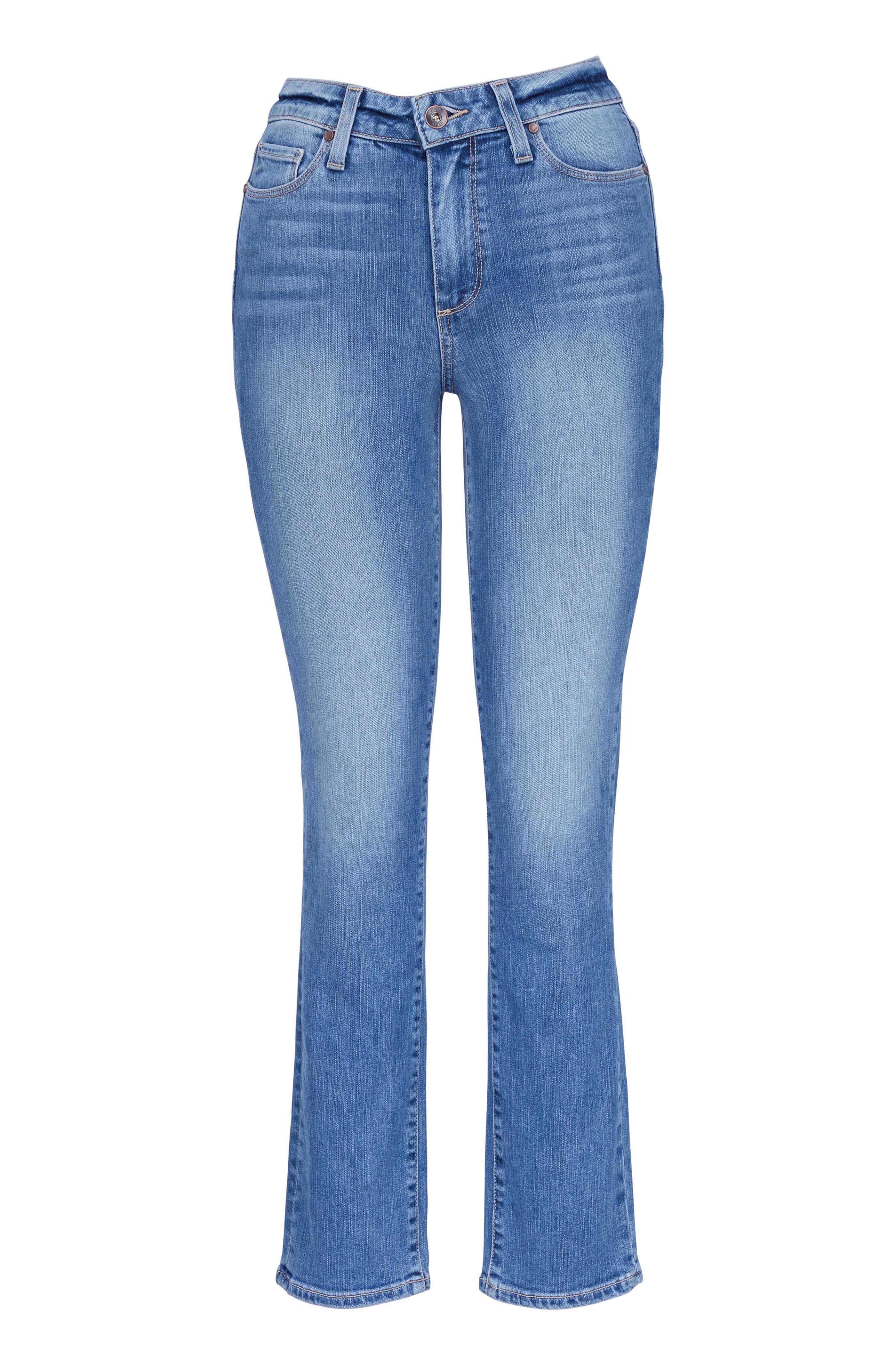 Paige - Jacqueline High-Rise Straight Crop Jean | Mitchell Stores