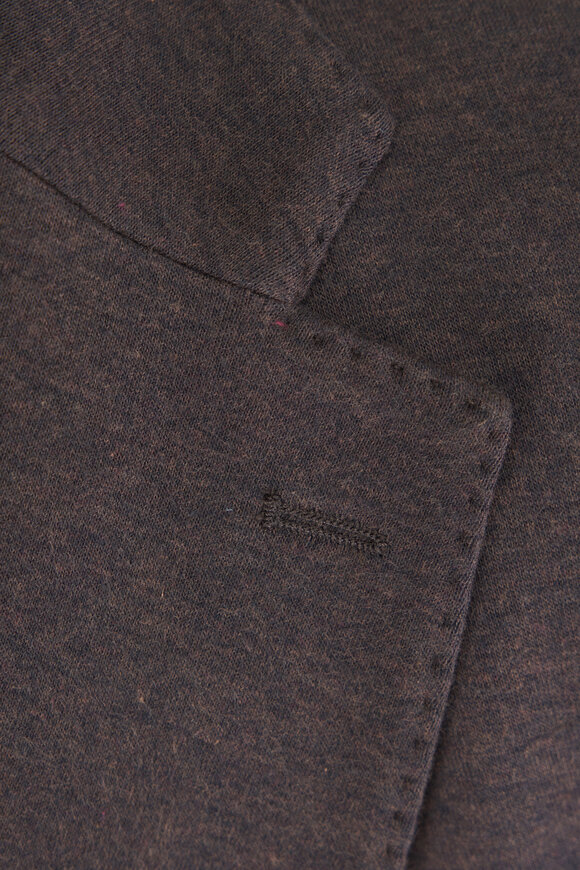 Tiki Brown Jersey Dickey Jacket - view 5
