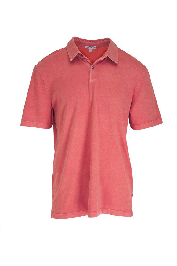 James Perse Adobe Supima Cotton Polo 