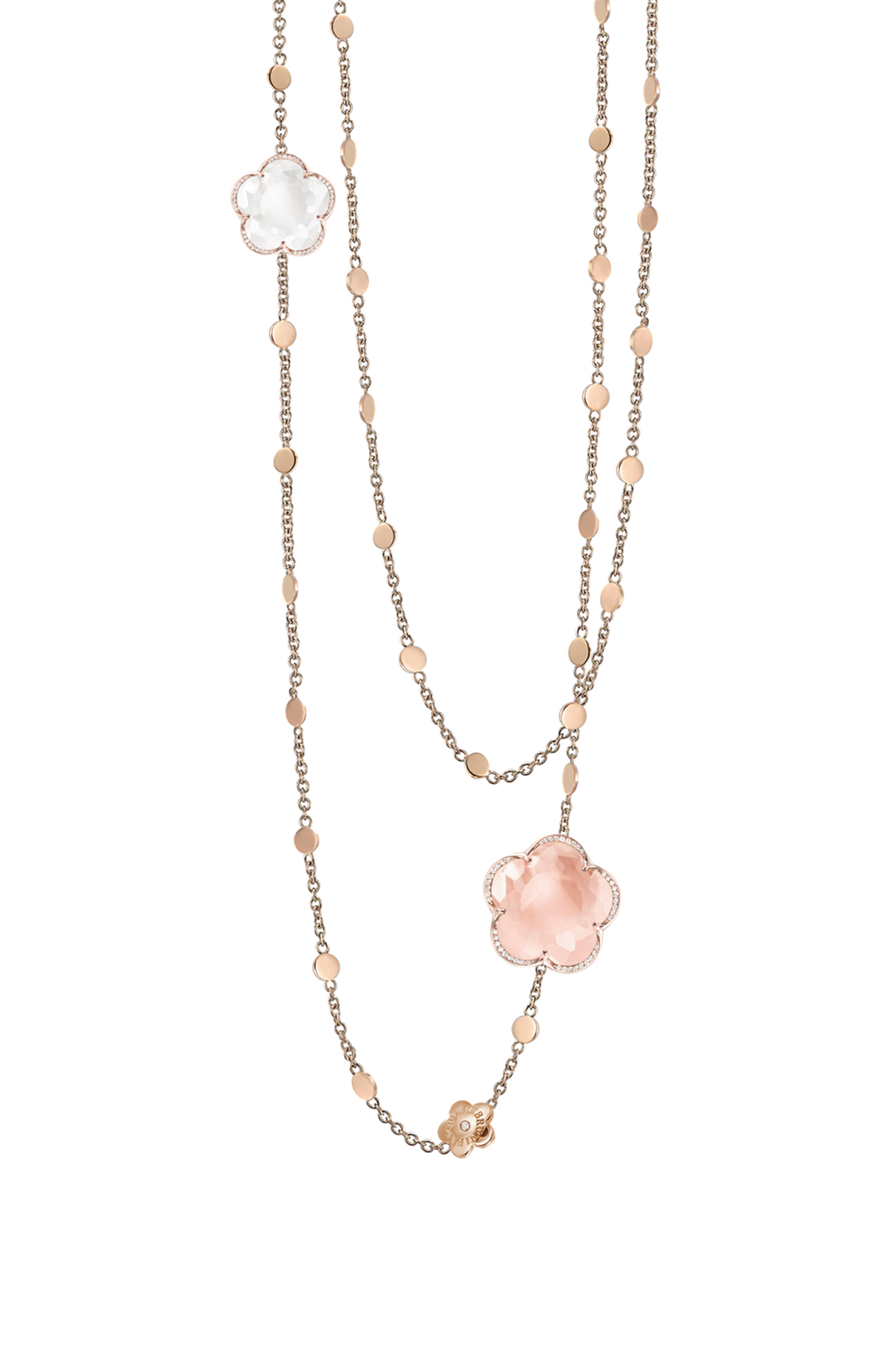 Pasquale Bruni - Rose Gold Bon Ton Layered Necklace