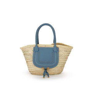 関税送料込- CHLOE MARCIE MINI BASKET BAG CHLOÉ Marcie Basket Mini Handbag in Sunny Coral Beige