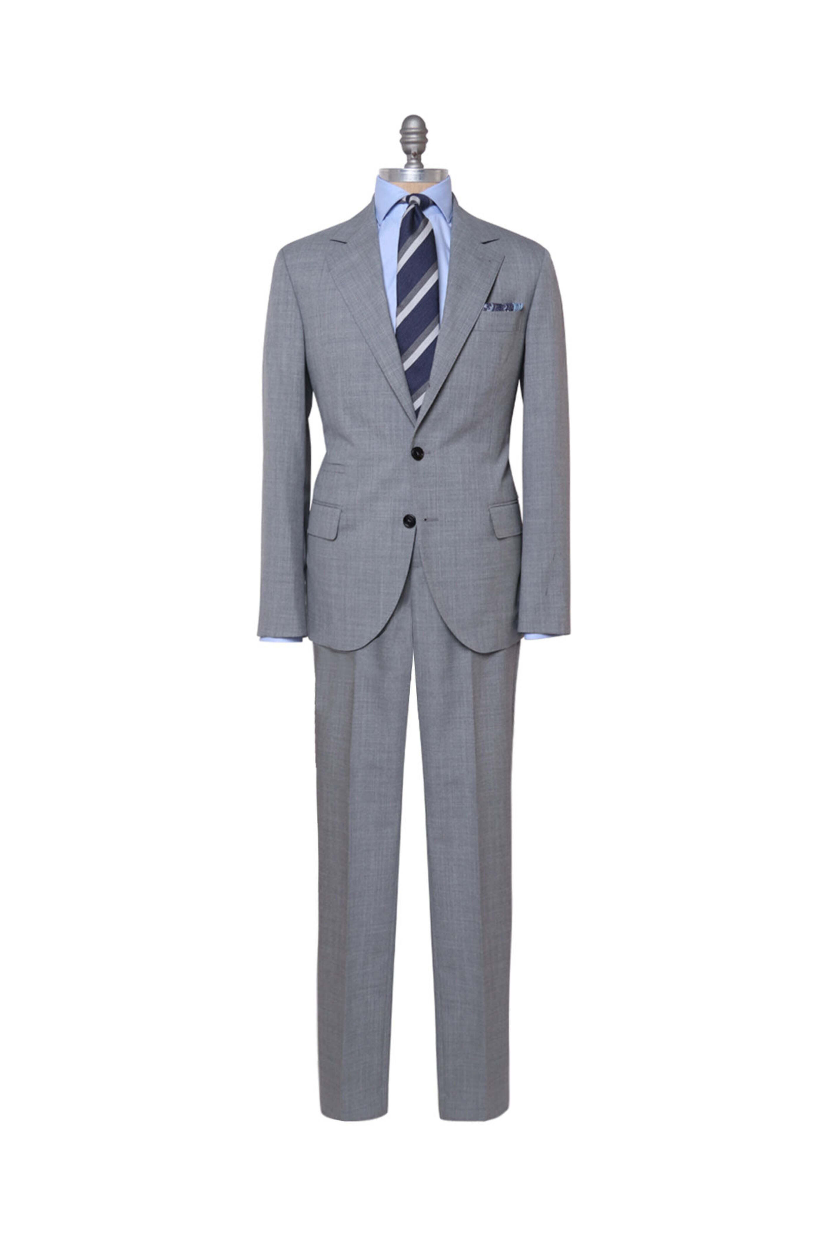Brunello Cucinelli - Basic Grey Light Weight Suit