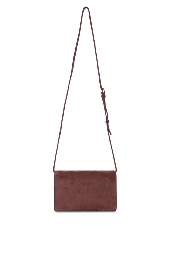 Savette Mini Symmetry Espresso Suede Bag - view 4