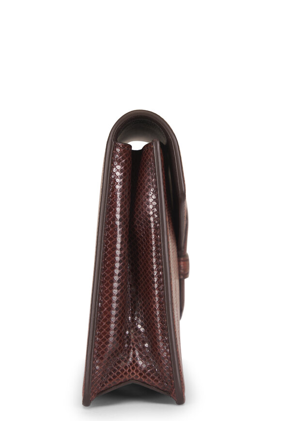 The Row Burnt Orange Karung Clutch - view 3