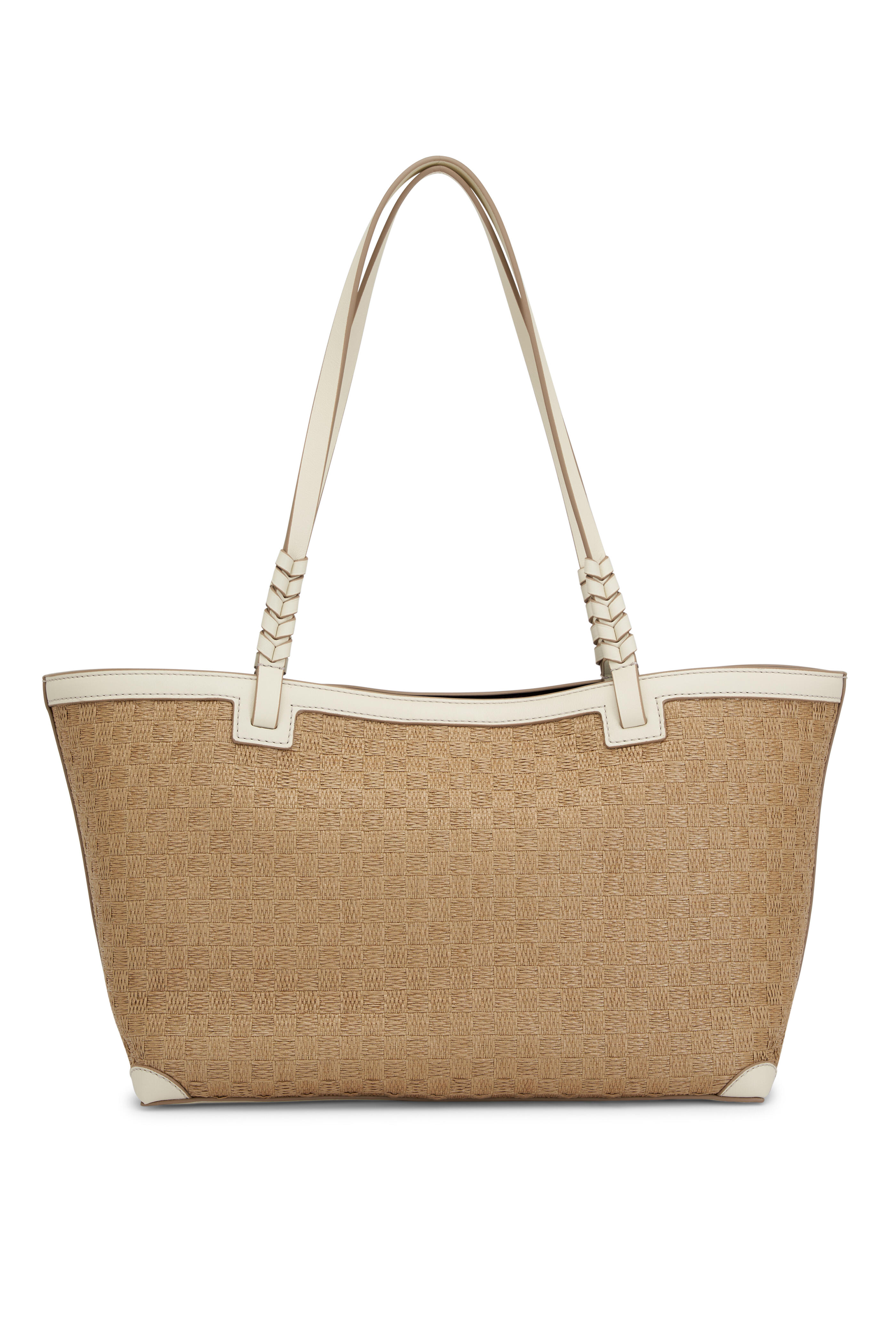 Métier - Cala 32 Sahara & White Sand Woven Shoulder Bag