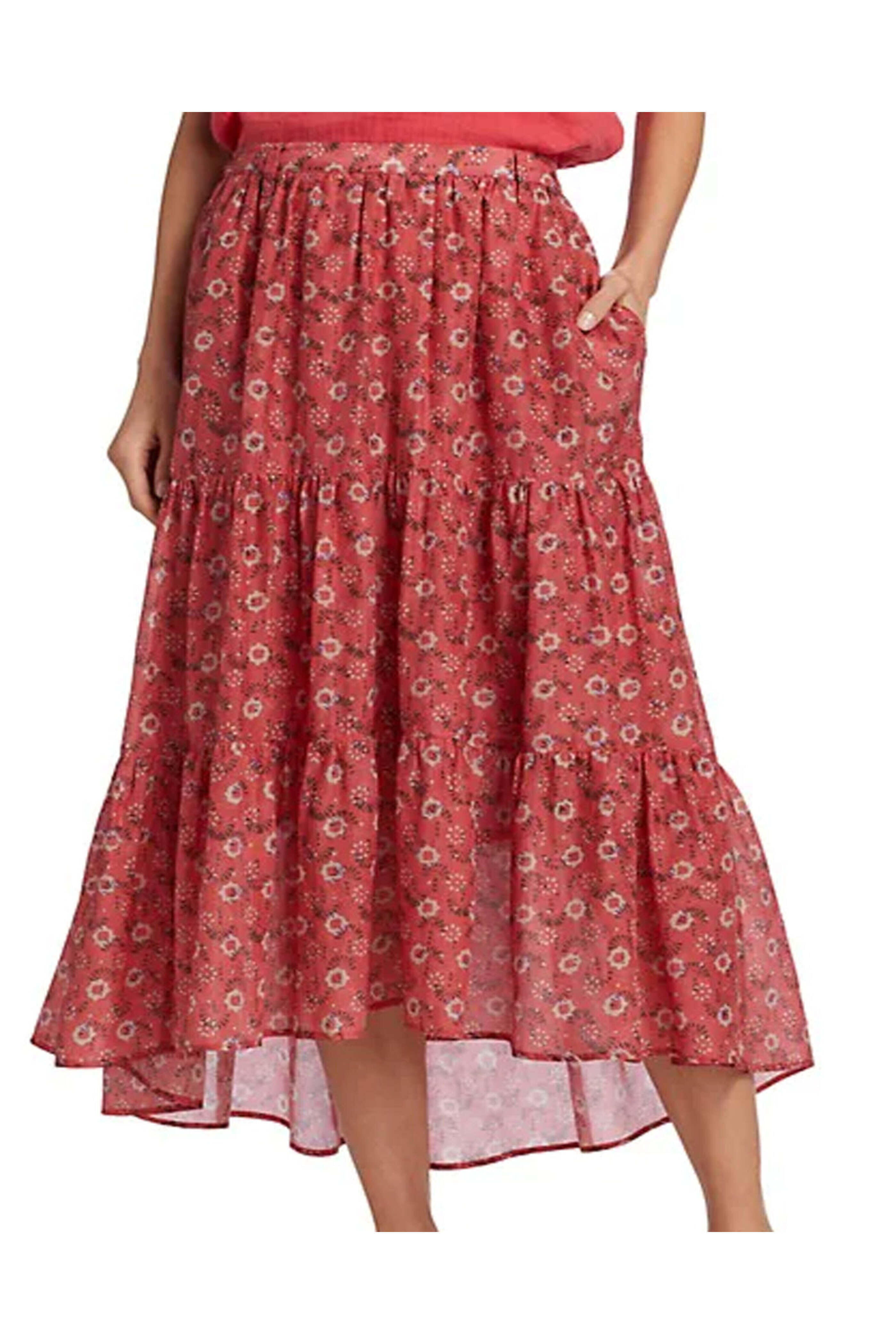 Xirena - Coral Blush Iris Skirt