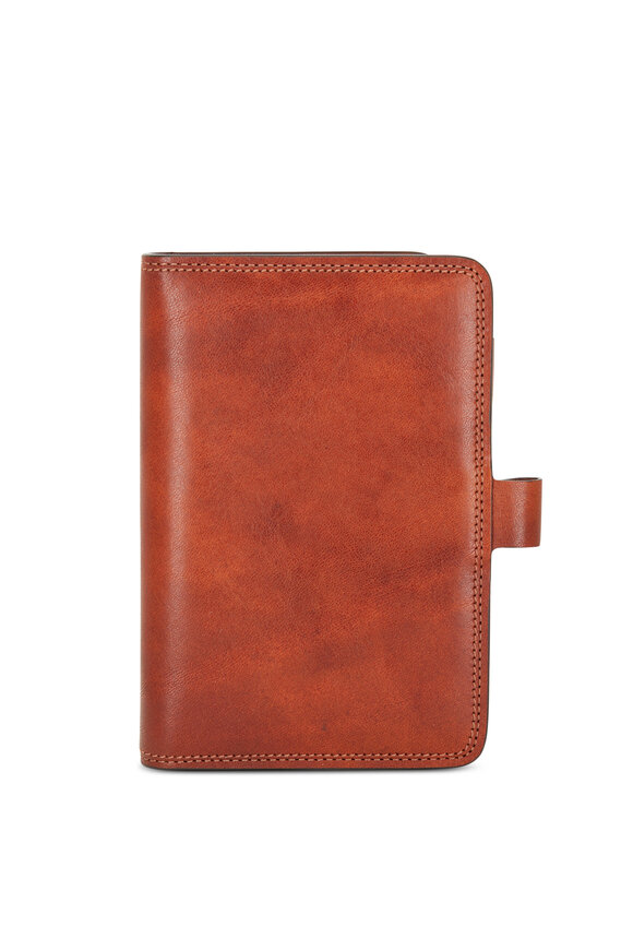 Bosca Brown Leather Field Journal