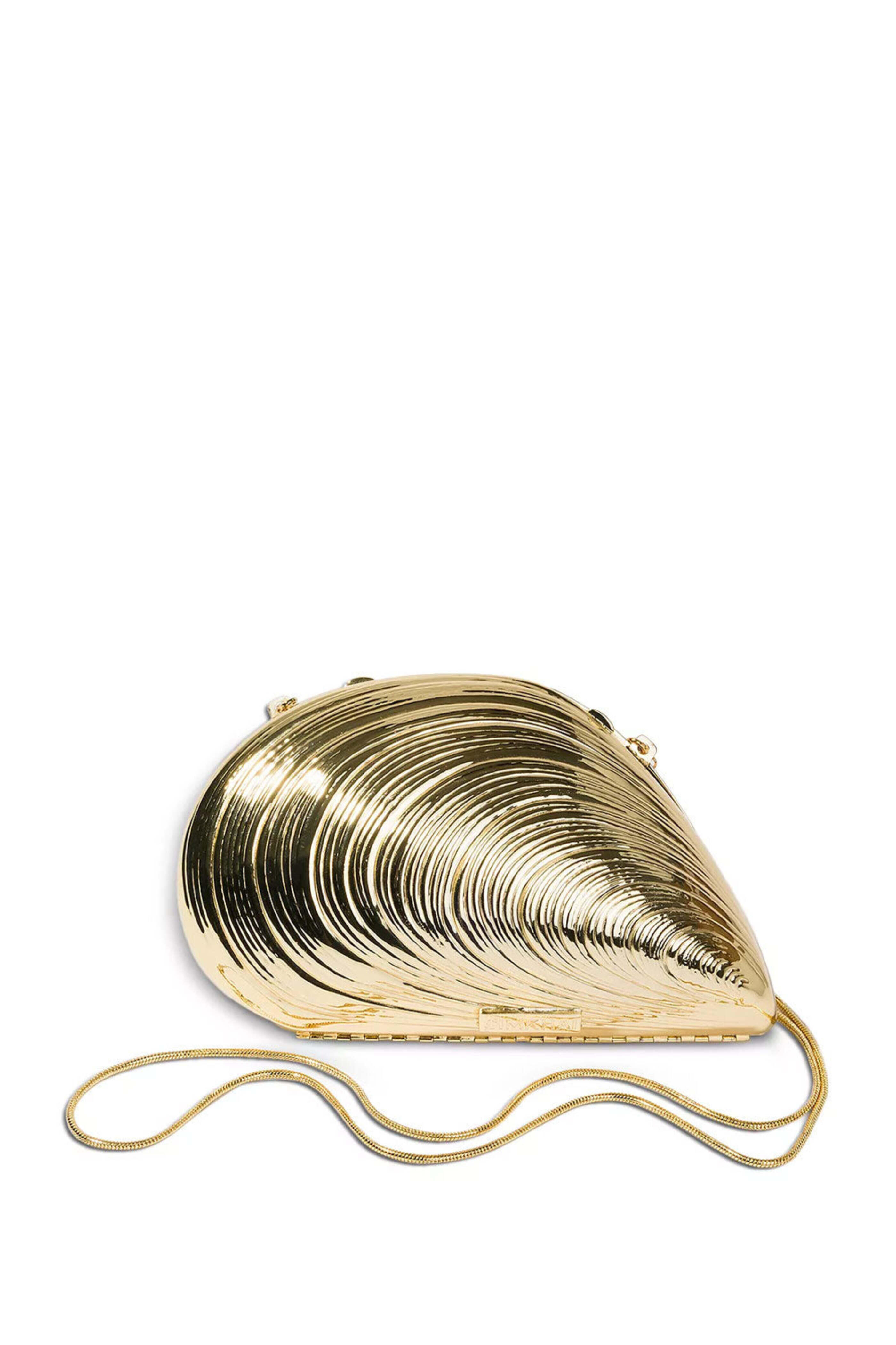 Simkhai - Bridget Oyster Bag in Gold