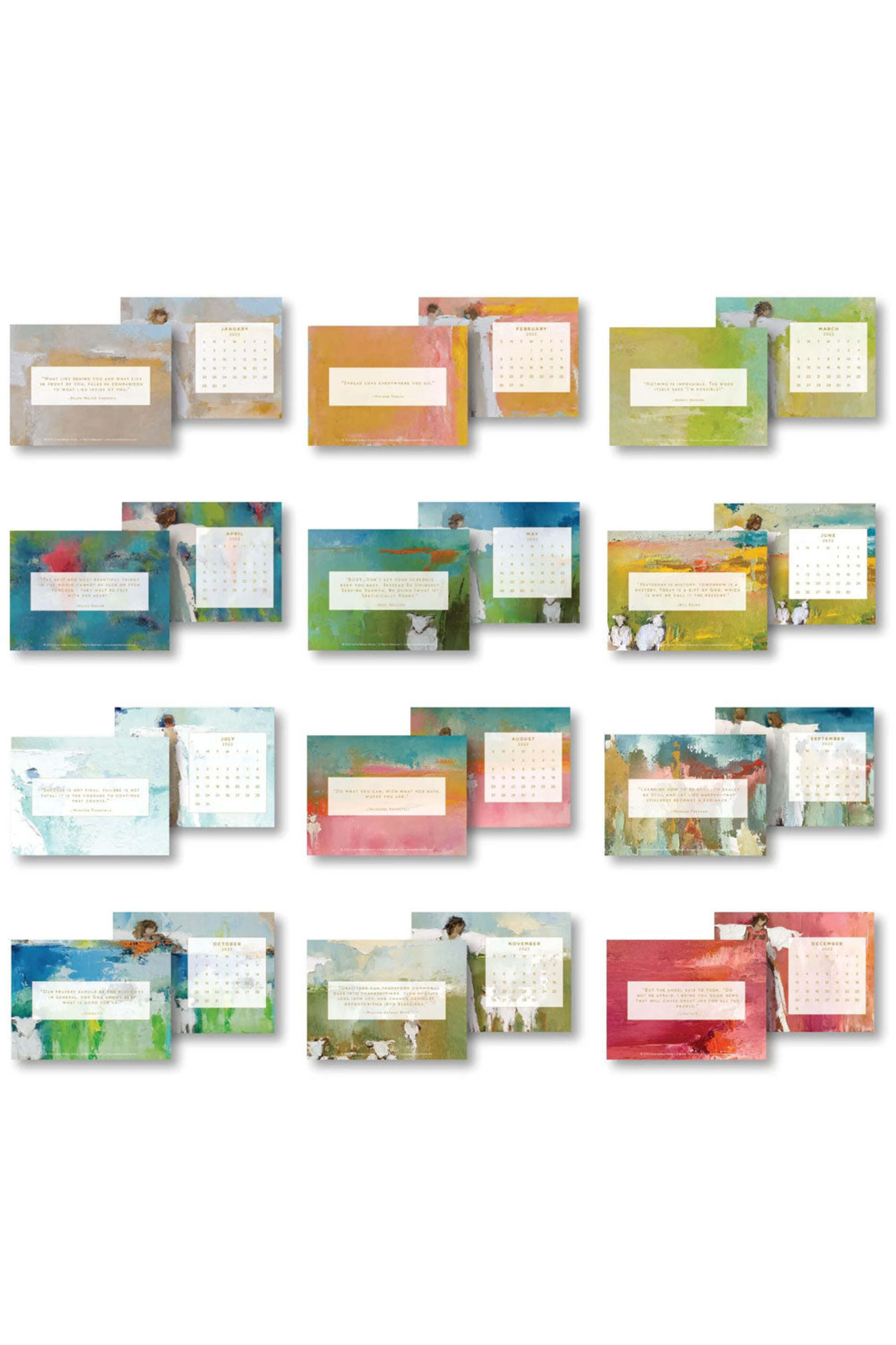 Anne Neilson Home - 2023 Desk Calendar