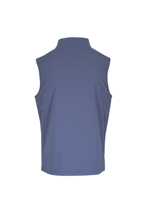 Peter Millar Crown Crafted Ryder Reversible Blue Vest - view 2