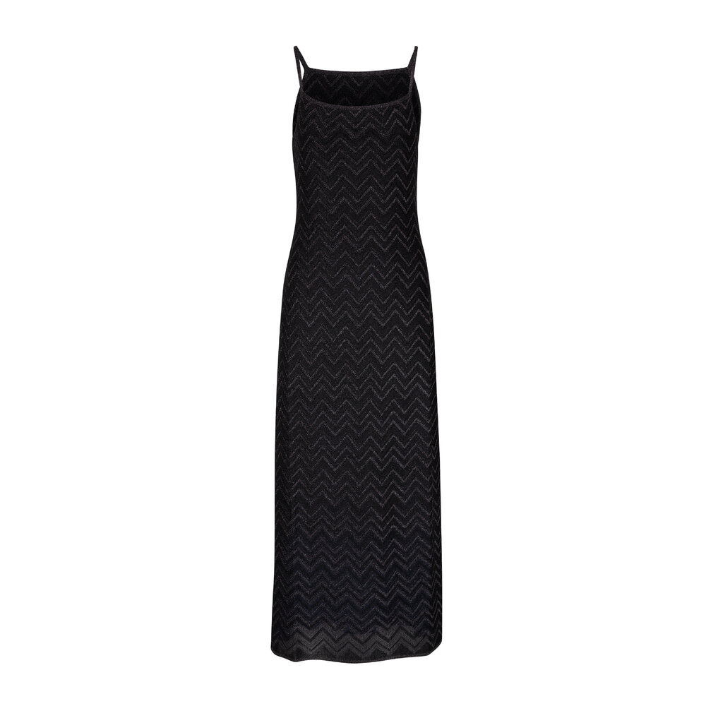 ミッソーニスーツ Missoni - Zigzag Multicolor Woven Maxi Dress | Mitchell Stores